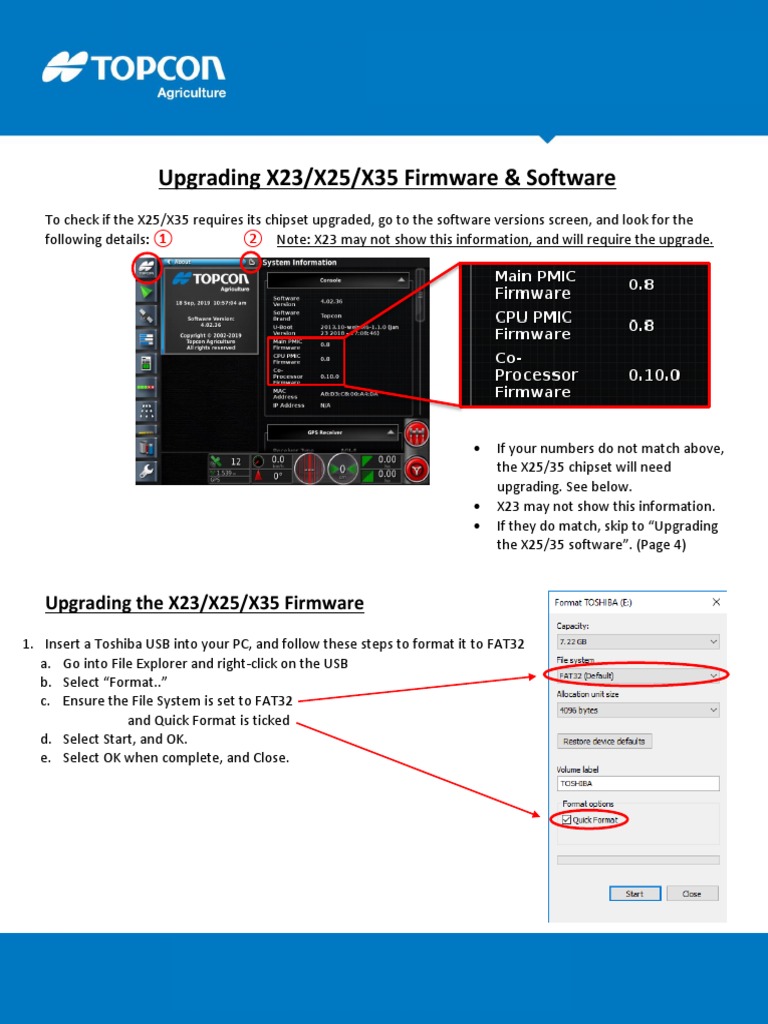X23/X25/X35 Firmware Upgrade Guide | PDF | Command Line Interface | Usb