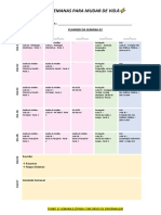 12 Semanas para Mudar de Vid: Planner Da Semana 02