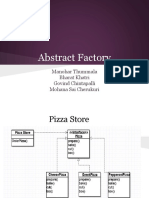 Create Pizza with Abstract Factory Design Pattern