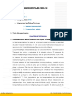 Faja transportadora: transformación de energía