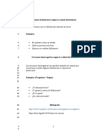 Oraciones Desiderativas e Interrogativas Según La Actitud Del Hablante