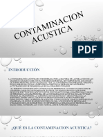 CONTAMINACION acustica