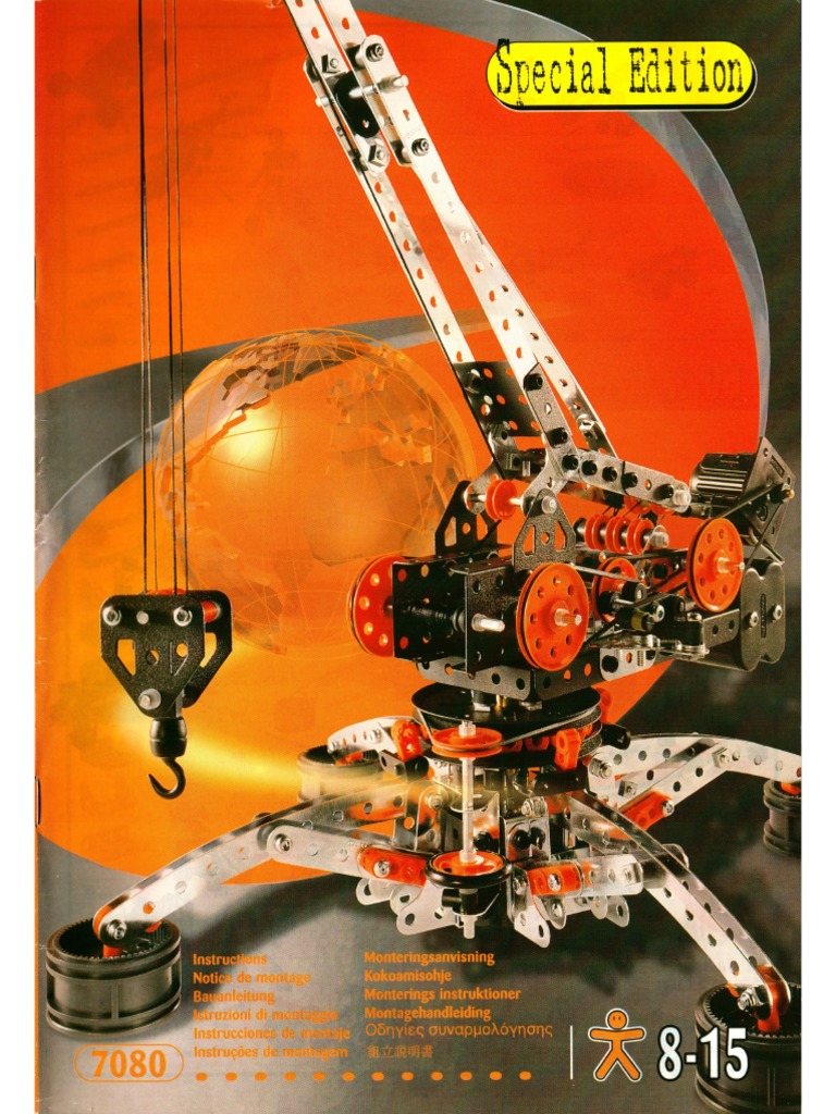 Boîte MECCANO 3A Première Version – Vintage France – Métal – Années 60