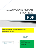 Persaingan & Pilihan Strategik