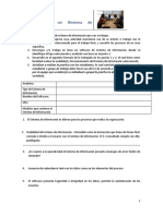 Evaluar y Analizar Un Sistema de Información