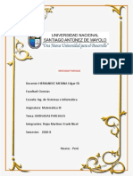 5 Ejercicios de Derivadas Parciales