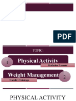 Physical Activity Weight Management