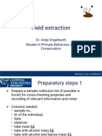 Field Extraction: Dr. Antje Engelhardt Reader in Primate Behaviour and Conservation