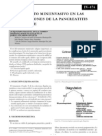 Tratamiento miniinvasivo pancreatitis