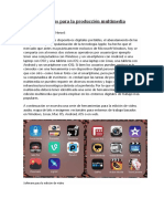 Software y Apps para La Producción Multimedia