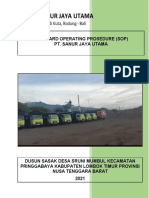 Standard Operating Prosedure (Sop) Pt. Sanur Jaya Utama