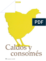 Caldos y consomés industrializados: contenido de nutrientes y recomendaciones del PROFECO