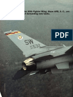 0896 multirole F-16 20th FW AF Mag 1996