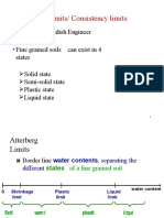 Atterberg Limits and Classification GTE