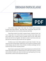 PESONA KEINDAHAN PANTAI KLAYAR PACITAN - Fahmut Taajuddin