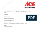Resume Perusahaan (Ace Hardware Indonesia)
