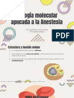 Biologia Mol en Anestesia