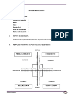 Modelo de Informe de Eysenck