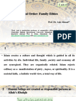 4-Family Ethics - Prof Anis