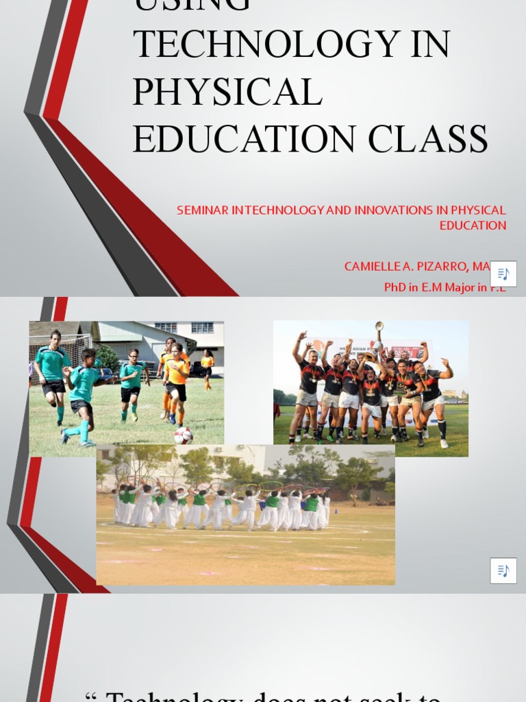 Using Technology in Physical Education Class | PDF | Physical Education