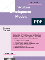 Chapter 4 - Curriculum Development Models - Elaiza Fruelda - BEED III