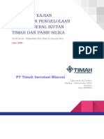 Overview Kelayakan Bisnis Peneglolaan MIT Dan Pasir - PT TIM