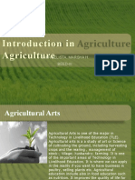 agricultural arts