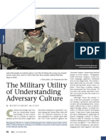 THe Military Utility of Understanding Adversary Culture