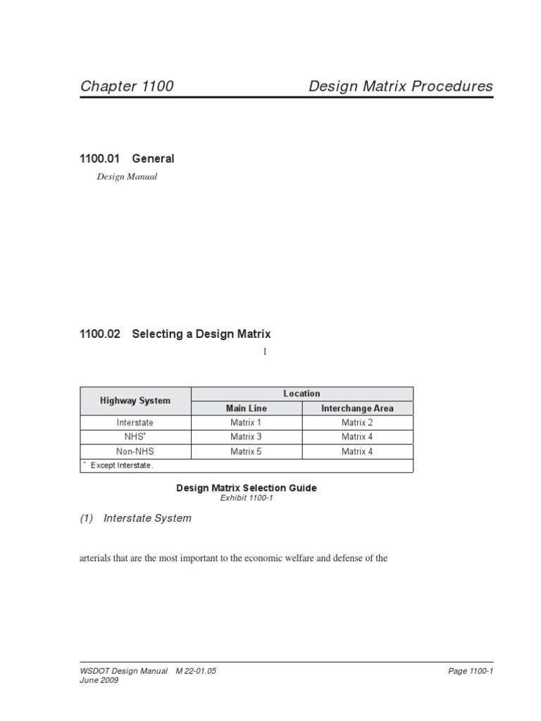 Design Matrix | PDF