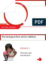 Psychological First Aid For Children: One-Day Training