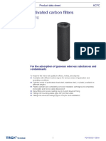 Activated Carbon Filters: Product Data Sheet Acfc