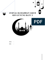 Jurnal Ramadhan SDN Gunung Batu 2 1442 H - Kelas 1,2