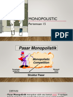 Pertemuan15 Monopolistik