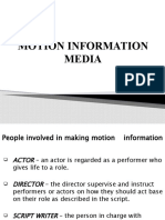 Motion Information Media