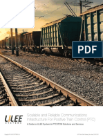 Scalable and Reliable Communications Infrastructure For Positive Train Control (PTC)