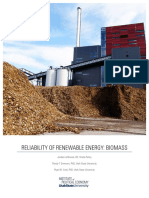 Reliability of Renewable Energy: Biomass