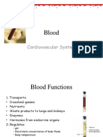 Blood Functions and Composition