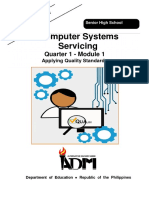 ICT-CSS12 Q1 Mod1 Applying Quality Standards Version1
