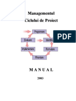 Manual - Management Ciclu Proiect