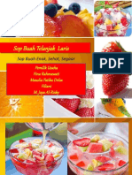 Kewirausahaan Sop Buah