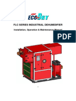 FLC Series Industrial Dehumidifier: Installation, Operation & Maintenance Manual