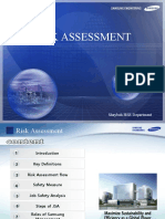 Risk Assessment: Shaybah HSE Department