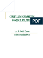 1 Introducere in Cercetarea de Marketing