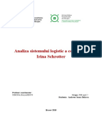 Analiza Sistemului Logistic A Companiei Irina Schrotter