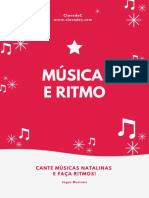 Música e Ritmo - Jogo Musical Dado de Ritmos -Natalino