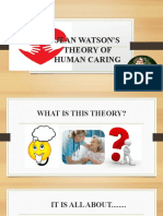 Jeans Watson Theory of Nursing