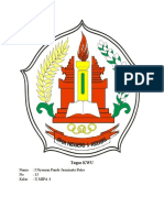 Tugas KWU: Nama: I Nyoman Pande Jasminata Putra No: 13 Kelas: X Mipa 4