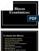 Globalização e os Blocos econômicos