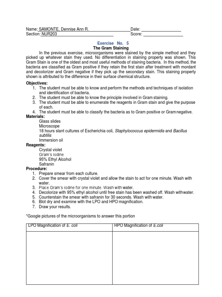Gram and Acid Fast Staining Techniques | PDF | Staining | Laboratories