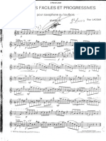 [Estudo](Guy Lacour) 50 Études Faciles Et Progressives Pour Saxophone Ou Hautbois - Vol.2 (24pg)000